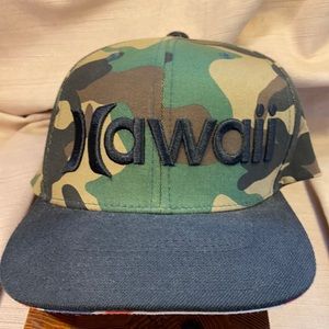 NWOT Hurley Hawaii camouflage hat/cap